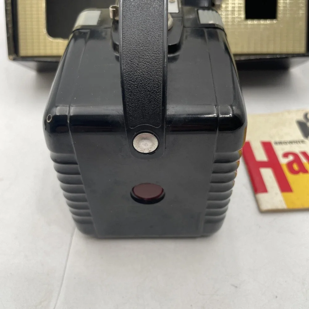 Vtg Kodak Brownie Hawkeye Outfit Camera w/Original Box w/Flash  Excellent Cond